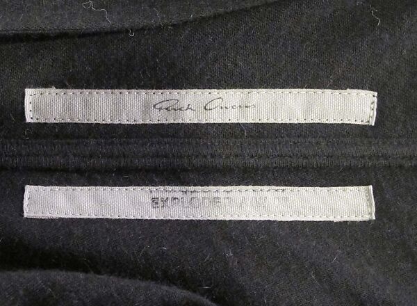 Ensemble, Rick Owens (American, born 1961), leather, wool, shearling, goat hair, American