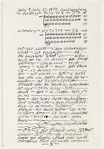 Letter (page 3), from the portfolio 