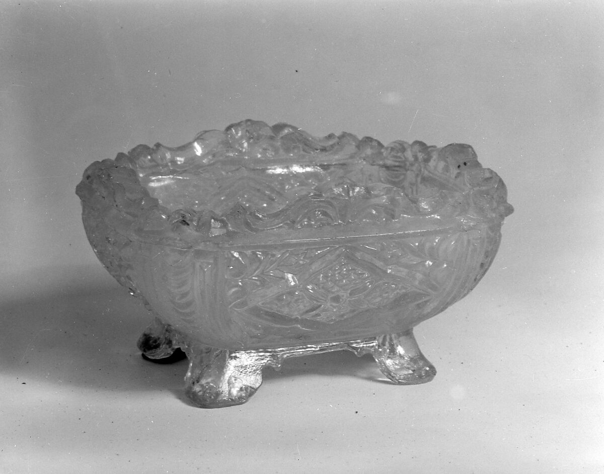 Salt, Lacy pressed opalescent glass 