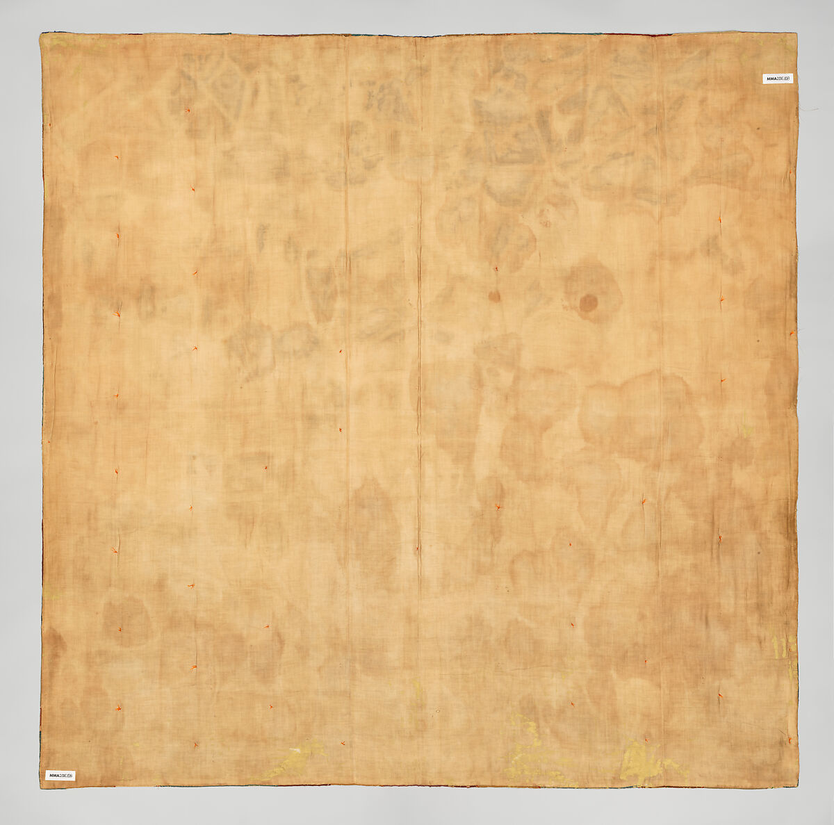 Crazy Quilt, Unknown, Wool with wool and silk embroidery, American