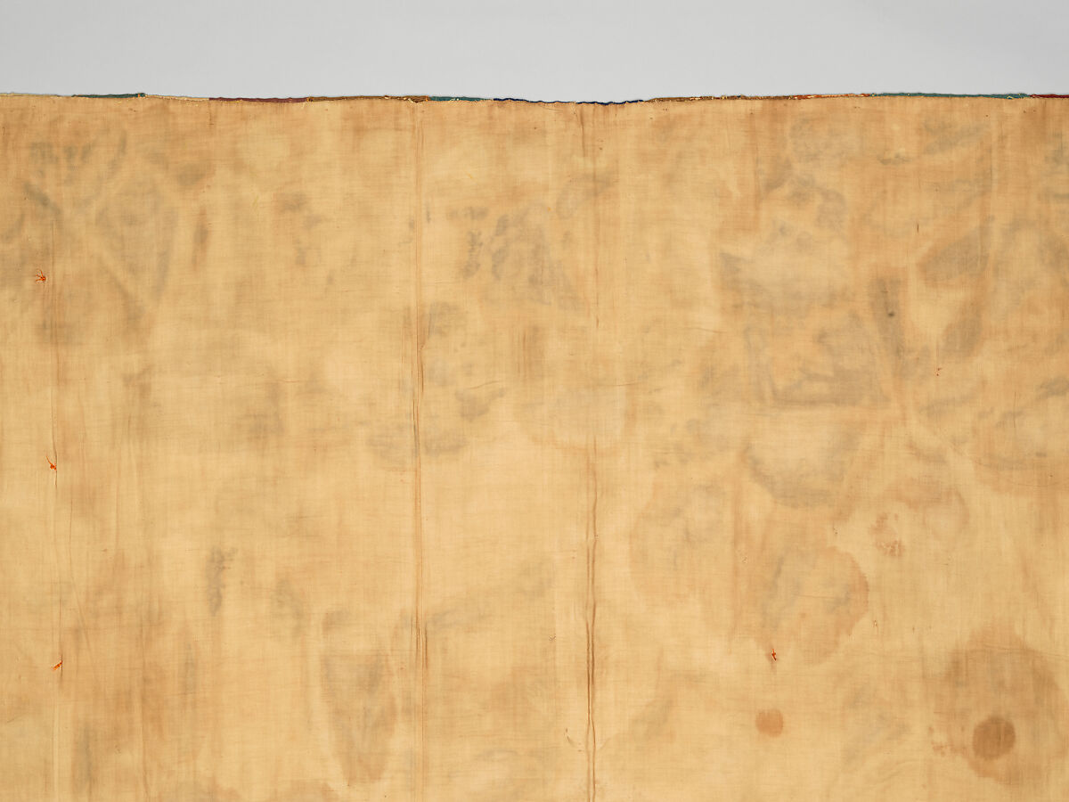 Crazy Quilt, Unknown, Wool with wool and silk embroidery, American