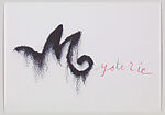Enveloppe-moi, Annette Messager (French, born 1943), Artist's book