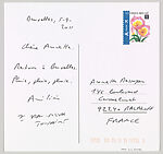 Enveloppe-moi, Annette Messager (French, born 1943), Artist's book