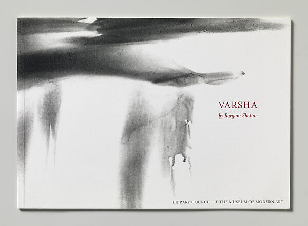 Varsha, Ranjani Shettar (Indian, born Bangalore, 1977), Artist's book