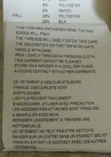 Ensemble, Comme des Garçons (Japanese, founded 1969), polyester, nylon, plastic (polyvinyl chloride), silk, rayon, metal, Japanese