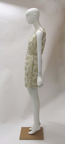 Ensemble, Comme des Garçons (Japanese, founded 1969), polyester, nylon, plastic (polyvinyl chloride), silk, rayon, metal, Japanese