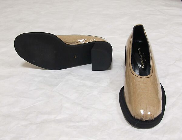 Ensemble, Comme des Garçons (Japanese, founded 1969), polyester, nylon, plastic (polyvinyl chloride), silk, rayon, metal, Japanese