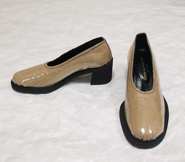 Ensemble, Comme des Garçons (Japanese, founded 1969), polyester, nylon, plastic (polyvinyl chloride), silk, rayon, metal, Japanese