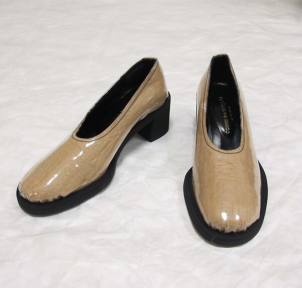 Ensemble, Comme des Garçons (Japanese, founded 1969), polyester, nylon, plastic (polyvinyl chloride), silk, rayon, metal, Japanese