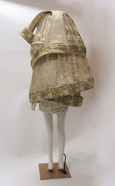 Ensemble, Comme des Garçons (Japanese, founded 1969), polyester, nylon, plastic (polyvinyl chloride), silk, rayon, metal, Japanese