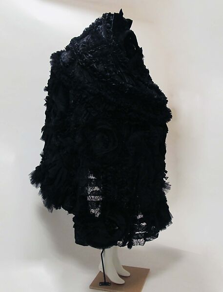 Ensemble, Comme des Garçons (Japanese, founded 1969), polyester, nylon, cotton, silk, plastic (polyvinyl chloride), Japanese