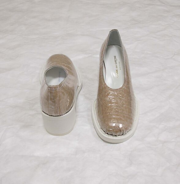 Ensemble, Comme des Garçons (Japanese, founded 1969), polyester, nylon, cotton, silk, plastic (polyvinyl chloride), Japanese