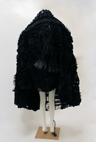 Ensemble, Comme des Garçons (Japanese, founded 1969), polyester, nylon, cotton, silk, plastic (polyvinyl chloride), Japanese