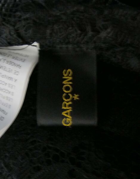 Ensemble, Comme des Garçons (Japanese, founded 1969), polyester, nylon, cotton, silk, plastic (polyvinyl chloride), Japanese