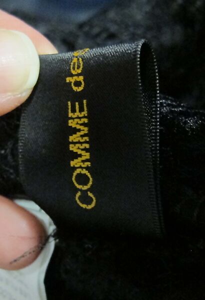 Ensemble, Comme des Garçons (Japanese, founded 1969), polyester, nylon, cotton, silk, plastic (polyvinyl chloride), Japanese