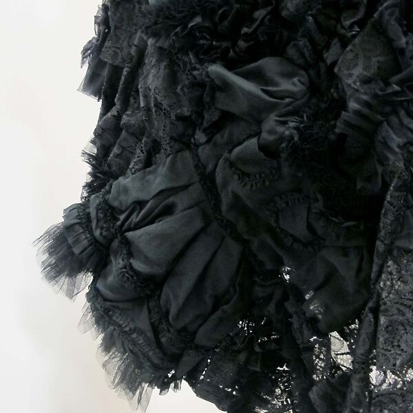 Ensemble, Comme des Garçons (Japanese, founded 1969), polyester, nylon, cotton, silk, plastic (polyvinyl chloride), Japanese