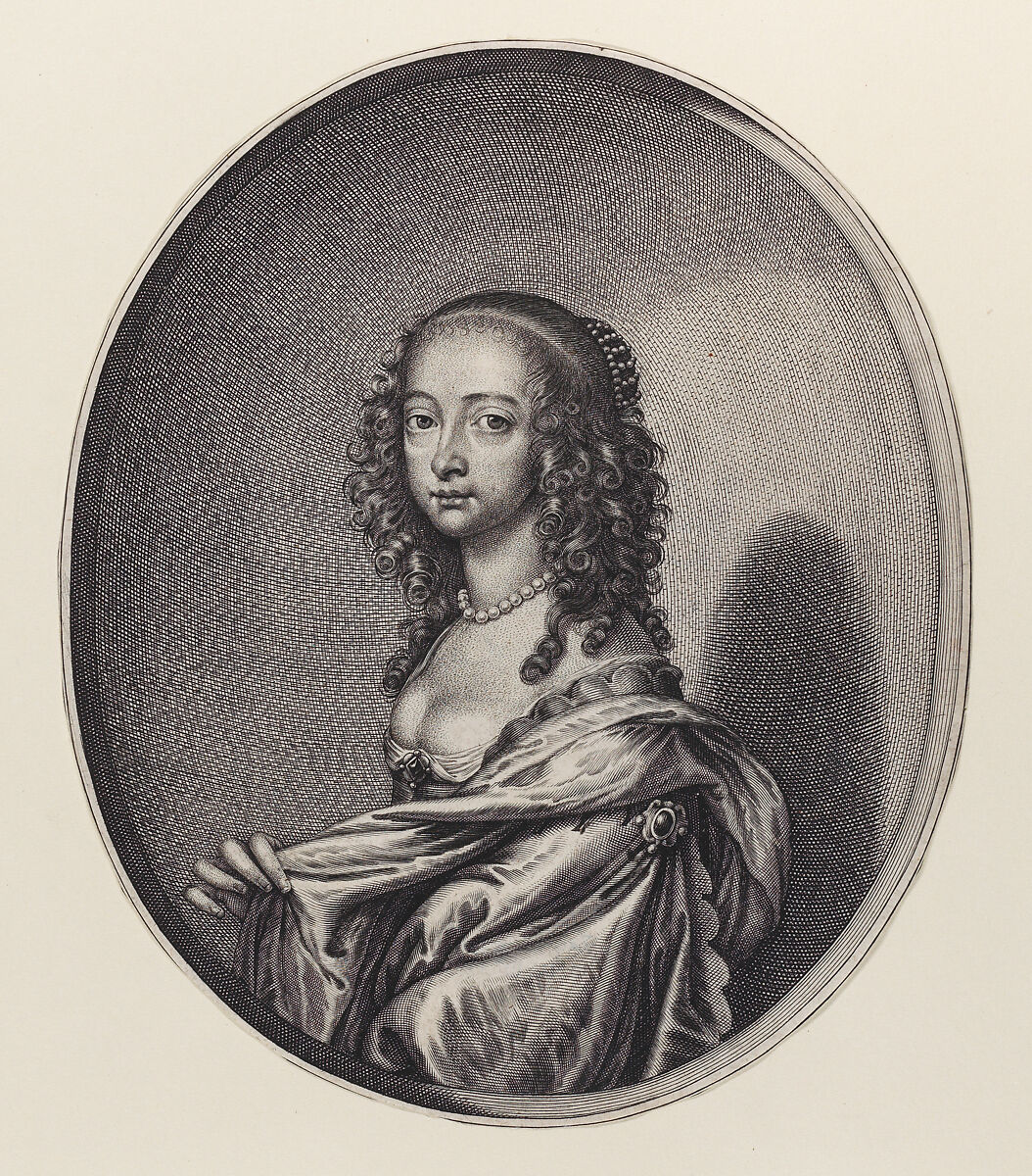 Mary, Princess of Orange, William Faithorne the Elder (British, London ca. 1620–1691 London), Engraving 