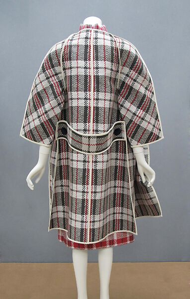 Ensemble, Céline (French, founded 1945), polyester, wool silk, leather, French