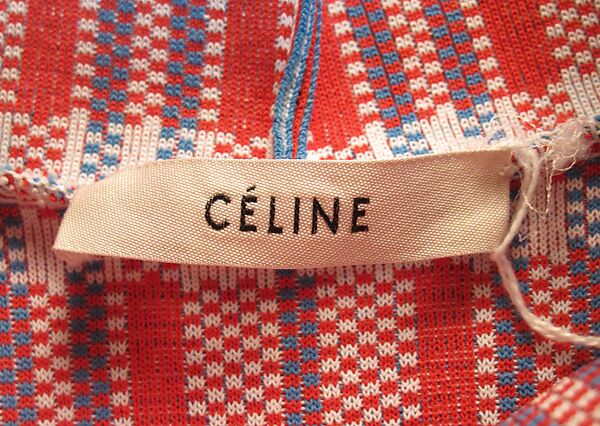 Ensemble, Céline (French, founded 1945), polyester, wool silk, leather, French