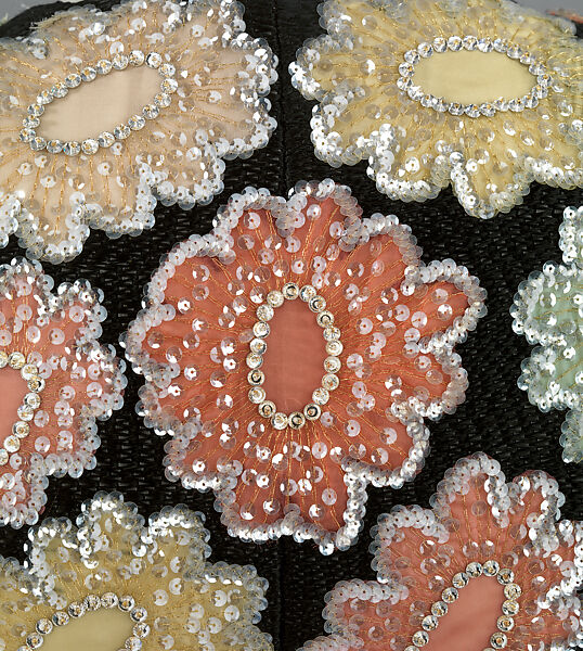 Jacket, House of Chanel (French, founded 1910), silk, glass, metal, French