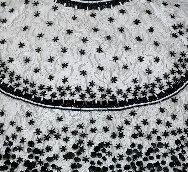 Ensemble, House of Chanel (French, founded 1910), silk, glass, plastic, metal, French