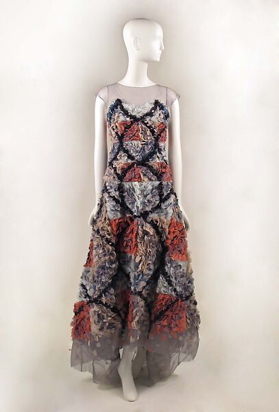 Evening dress, House of Chanel (French, founded 1910), silk, French 
