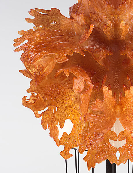 Dress, Iris van Herpen (Dutch, founded 2007), plastic (epoxy-acrylate polymer), Dutch