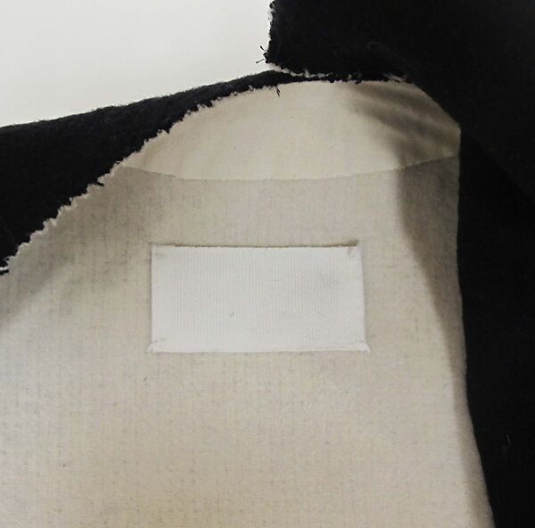 Coat, Maison Margiela (French, founded 1988), wool, metal, cotton, French