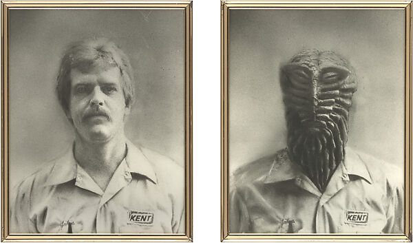 Martian Portraits, Jim Shaw (American, born Midland, Michigan, 1952), Gelatin silver prints 