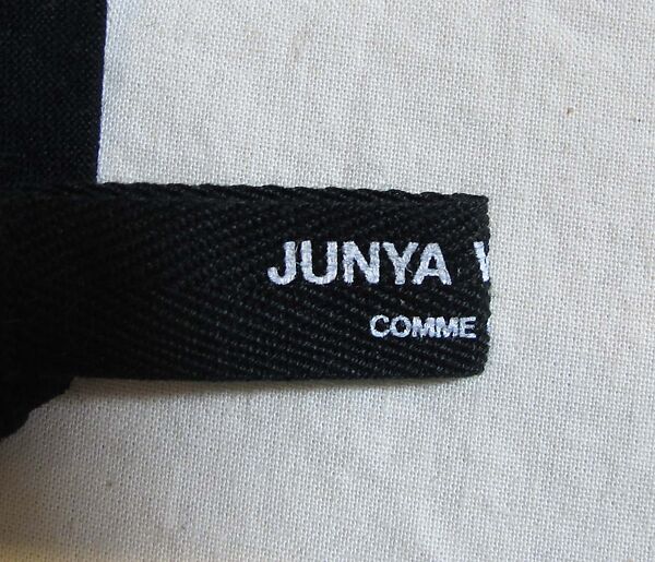Ensemble, Junya Watanabe (Japanese, born 1961), synthetic, cotton, metal, Japanese