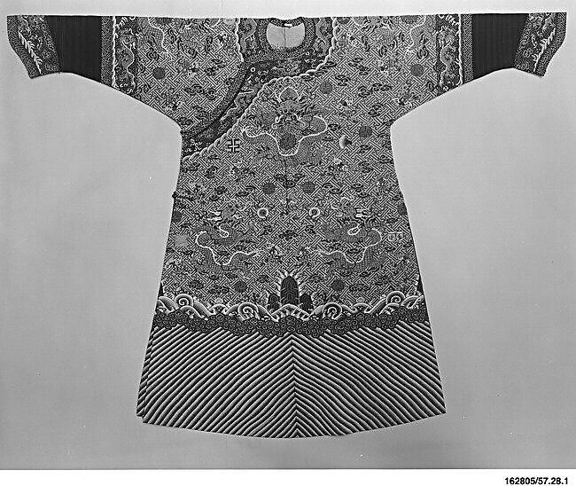 Empress's Twelve-Symbol Robe, Silk, China 