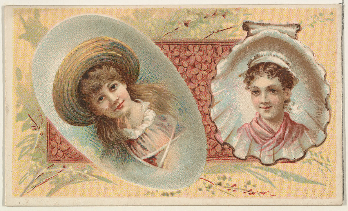 Seashell, from the Miniature Novelties series (N120) issued by Duke Sons & Co. to promote Honest Long Cut Tobacco, Issued by W. Duke, Sons &amp; Co. (New York and Durham, N.C.), Commercial color lithograph 