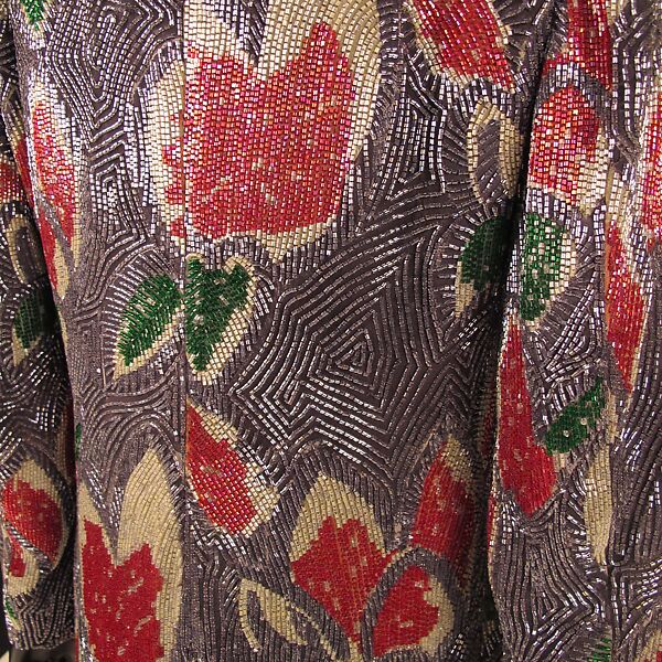 Ensemble, Giorgio Armani (Italian, founded 1974), silk, glass, metal, Italian