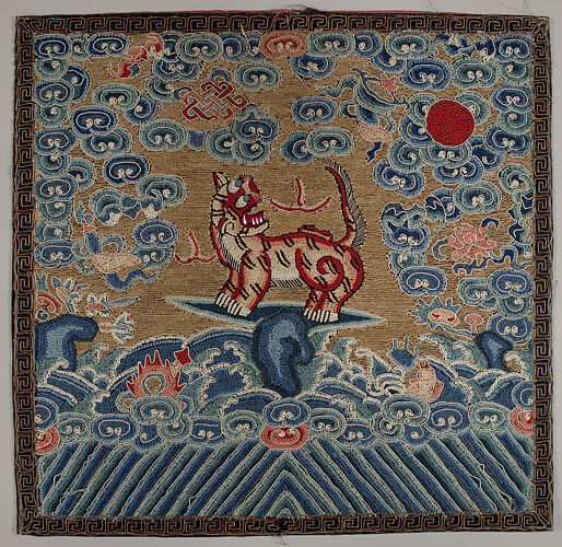 Rank Badge with Qilin | China | Ming dynasty (1368–1644) | The ...