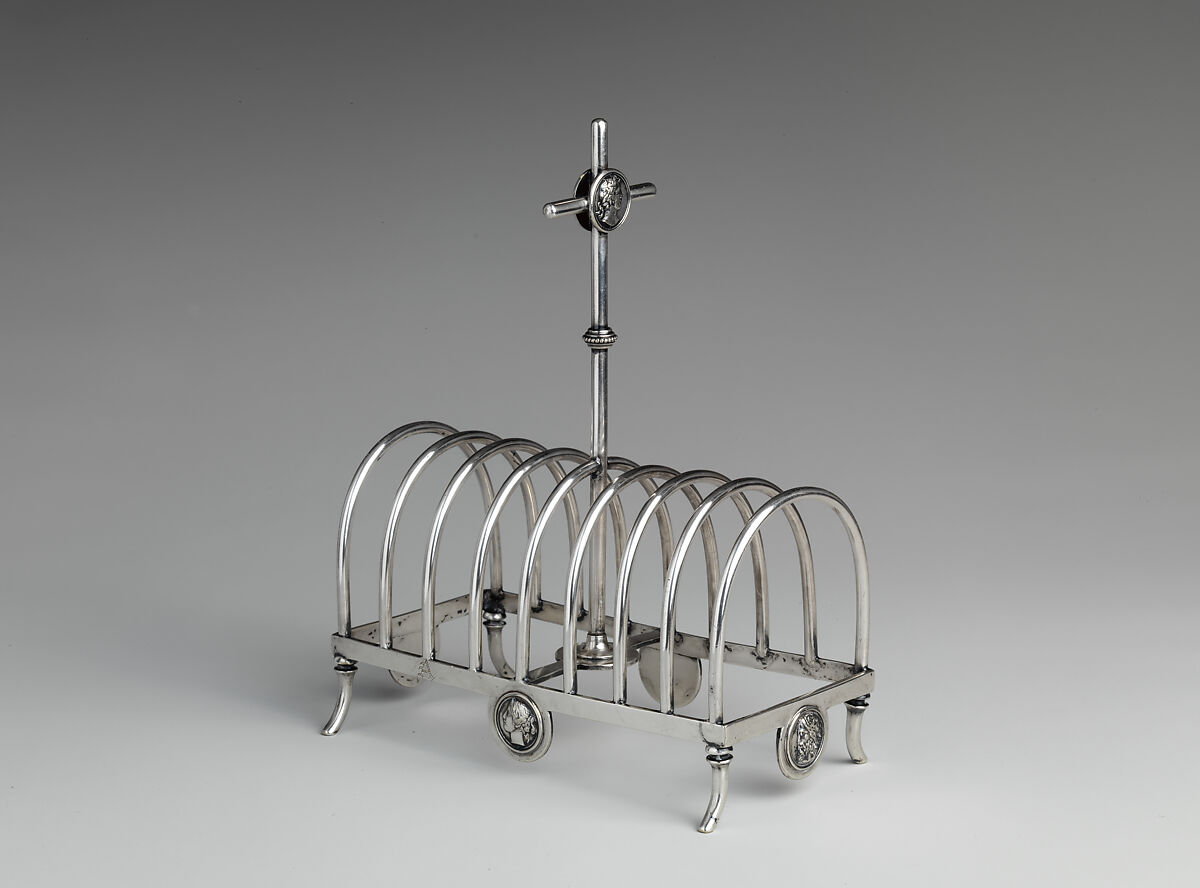 Vintage English Silver Toast Rack