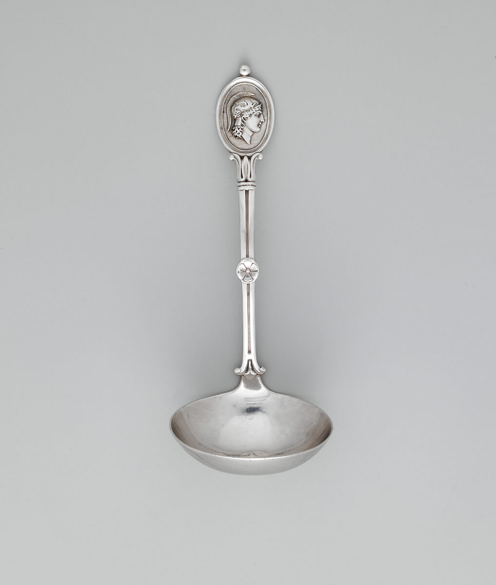 Sauce Ladle, John R. Wendt (1826–1907), Silver, American 