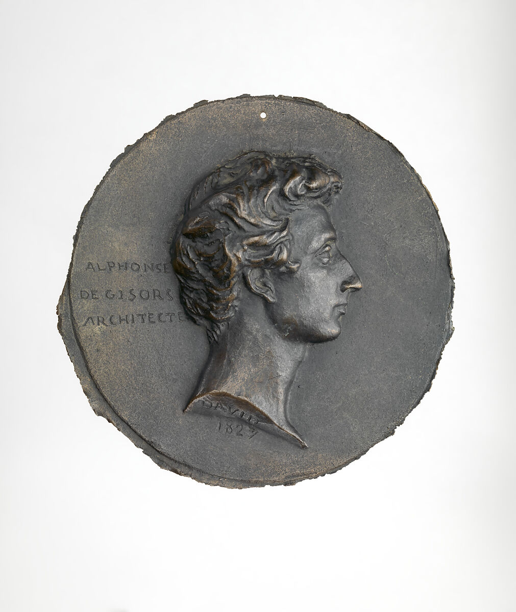 Alphonse de Gisors (1796–1866), Medalist: Pierre Jean David d&#39;Angers (French, Angers 1788–1856 Paris), Bronze, French 