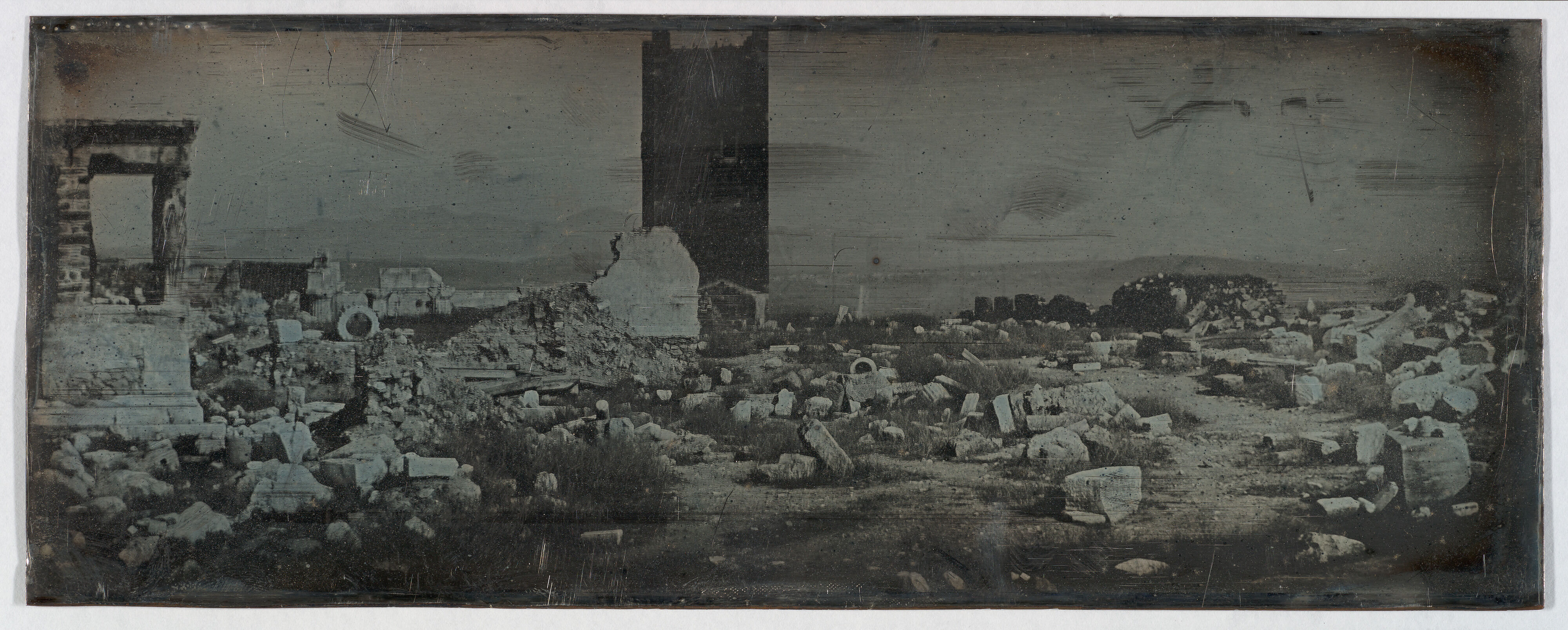 Joseph-Philibert Girault de Prangey - Ruins and Foreground