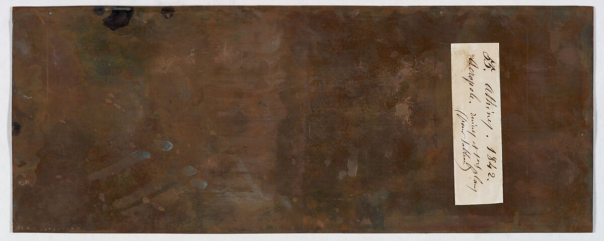 Ruins and Foreground, Acropolis, Athens (55. Athènes. 1842. Acropole. ruines et 1ers plans (pour tableau)), Joseph-Philibert Girault de Prangey (French, 1804–1892), Daguerreotype