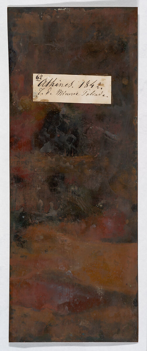 Erechtheion, Athens (62. Athènes. 1842. T. de Minerve Poliade.), Joseph-Philibert Girault de Prangey (French, 1804–1892), Daguerreotype