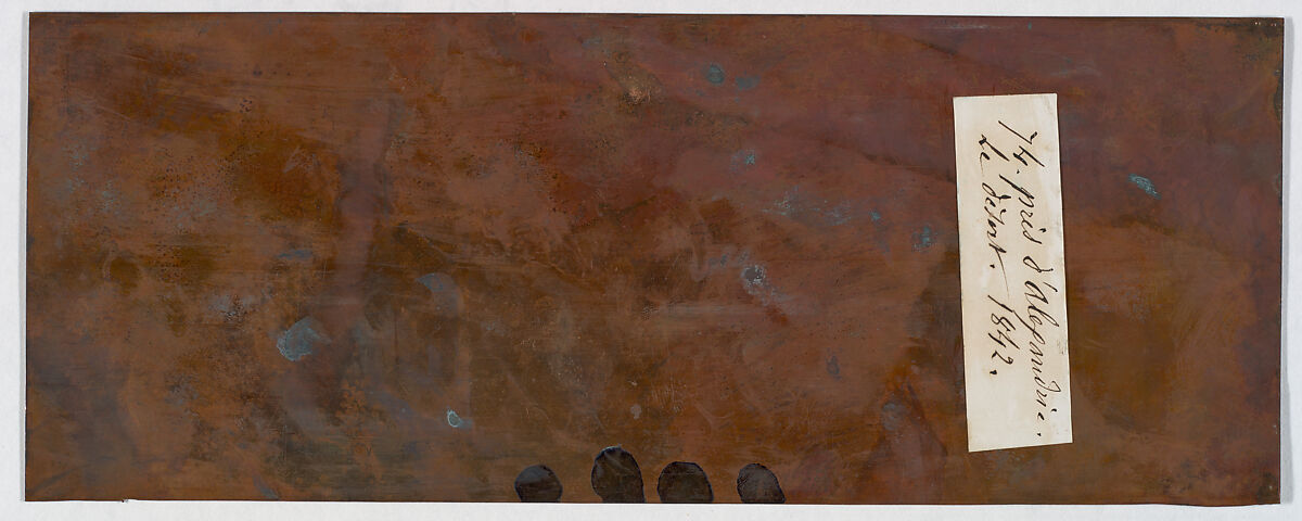 Desert near Alexandria (74. Près d’Alexandrie. Le désert. 1842.), Joseph-Philibert Girault de Prangey (French, 1804–1892), Daguerreotype