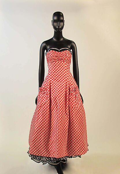 Dress, Christian Lacroix (French, born 1951), synthetic, metal, French 