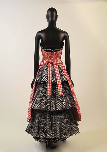 Dress, Christian Lacroix (French, born 1951), synthetic, metal, French