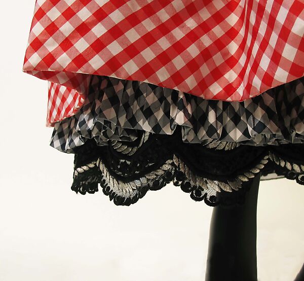 Dress, Christian Lacroix (French, born 1951), synthetic, metal, French