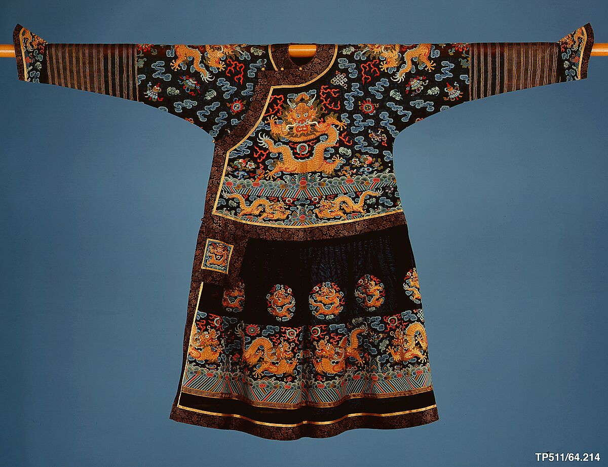 Robe of State, Silk, metallic thread, China