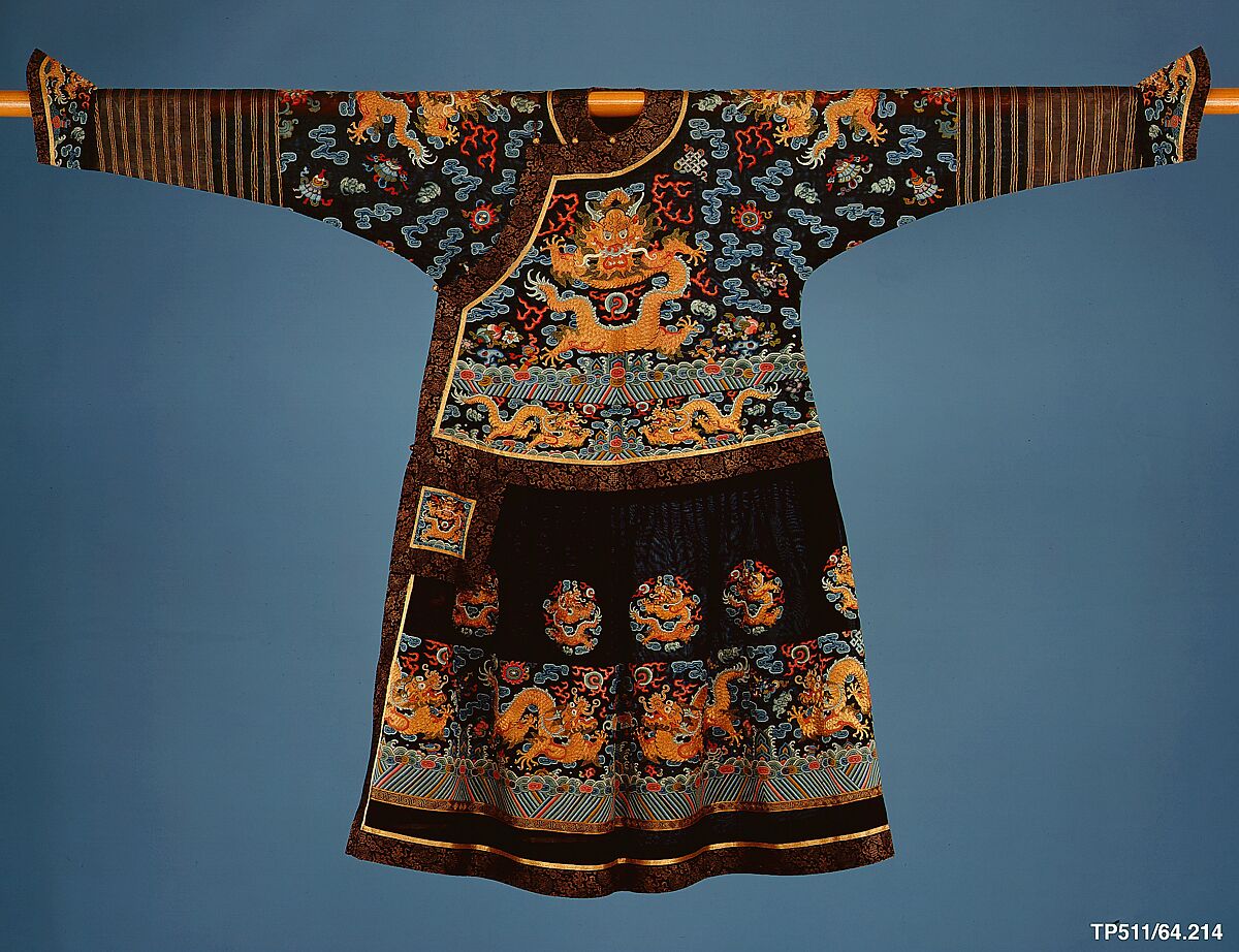 Robe of State, Silk, metallic thread, China 