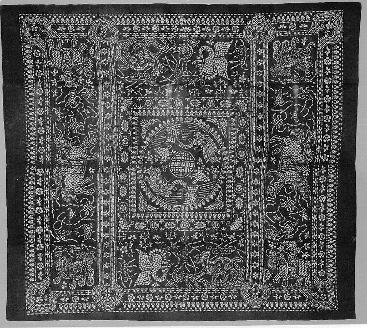 Coverlet, Cotton, China 