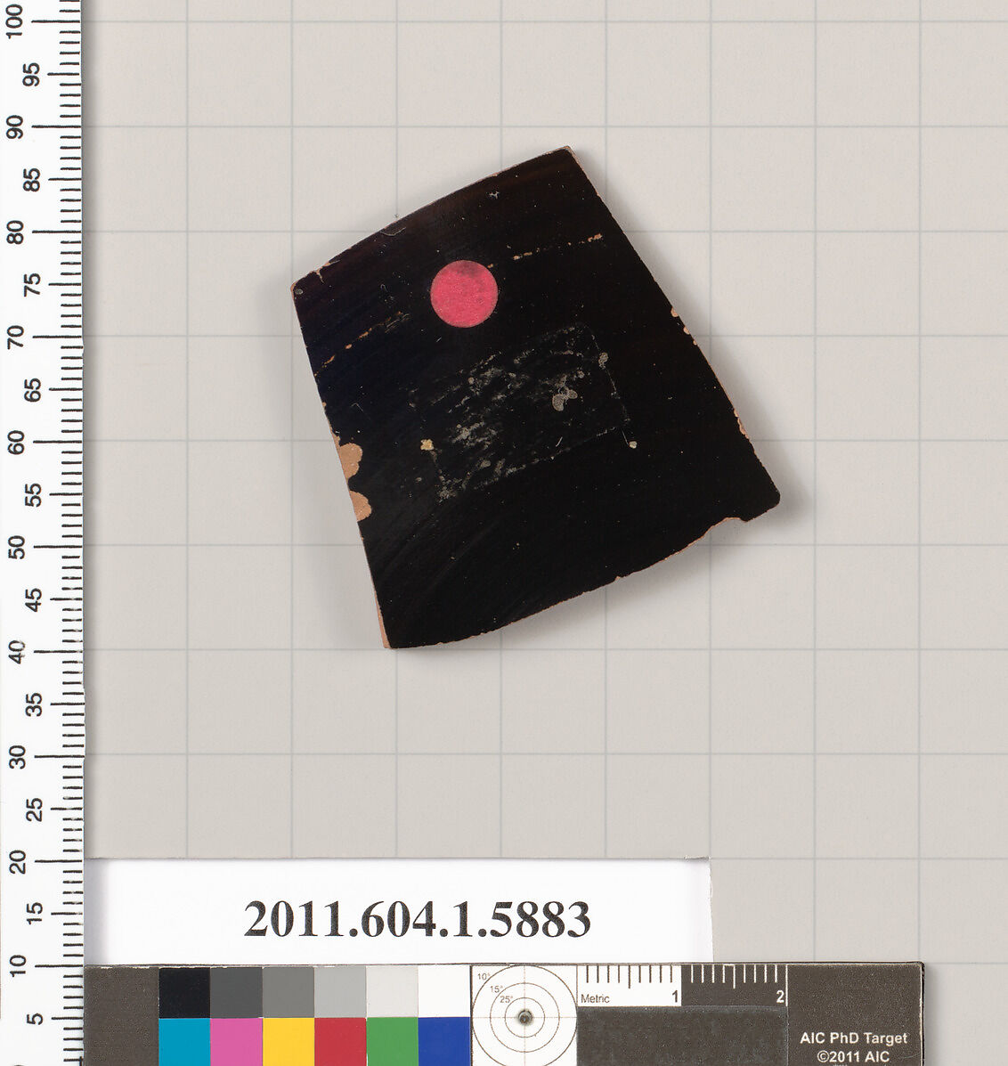 Terracotta fragment of a kylix (drinking cup), Attributed to Epiktetos [DvB], Terracotta, Greek, Attic