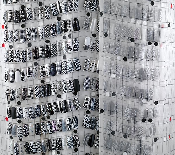 Dress, Hussein Chalayan (British, born Cyprus, 1970), silk, plastic (acrylic), British