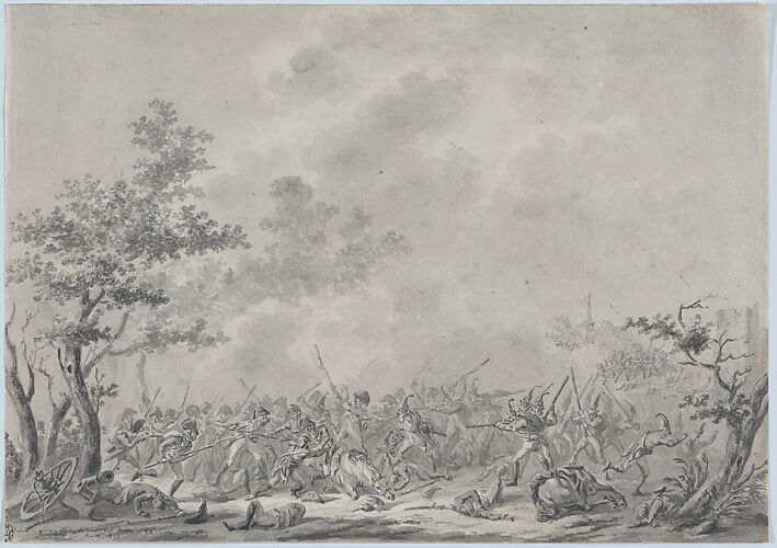 The Capture of Lieutenant General Johann Hermann von Fersen During the Battle of Bergen (19 September 1799)